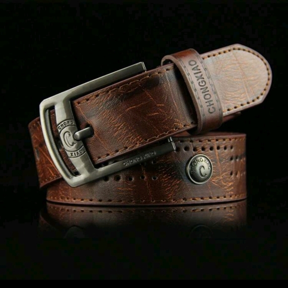 BRAND NEW! MENS BELT brown color - Picture 2 of 3